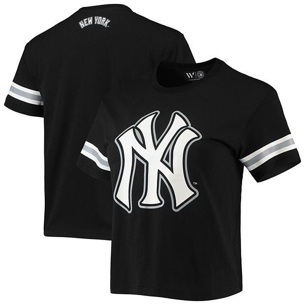 Nike Team Lineup (MLB New York Yankees) Women's Cropped T-Shirt