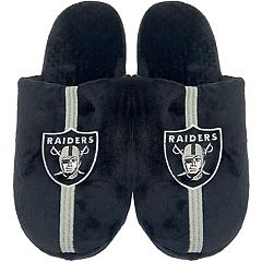 : FOCO Las Vegas Raiders Men's Slip On Slippers Size Small 7-8 :  Sports & Outdoors