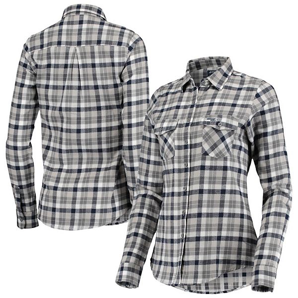 seahawks button down shirt