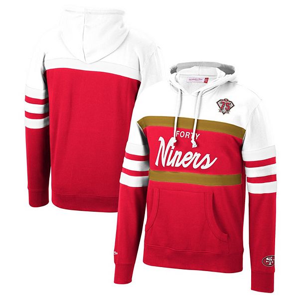 mitchell and ness 49ers sweater