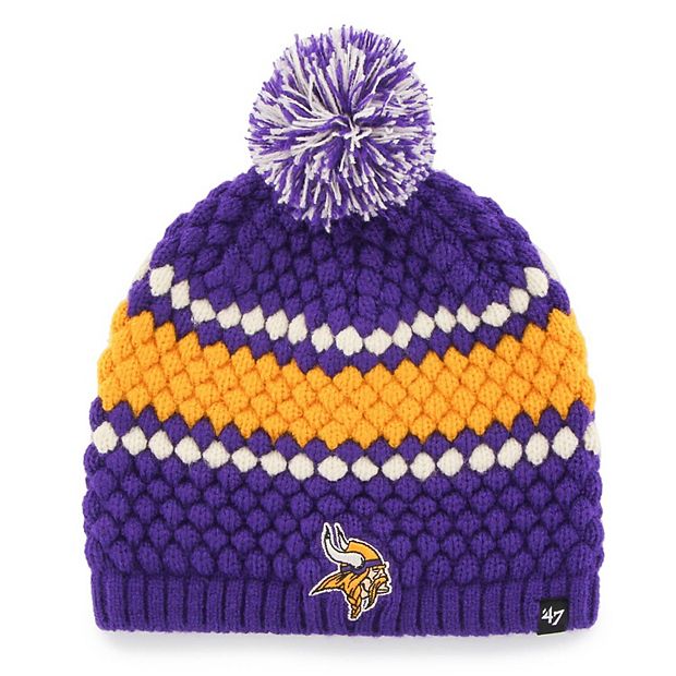 Minnesota Vikings Knit Hats, Beanies, Vikings Pom Pom Knit Hat