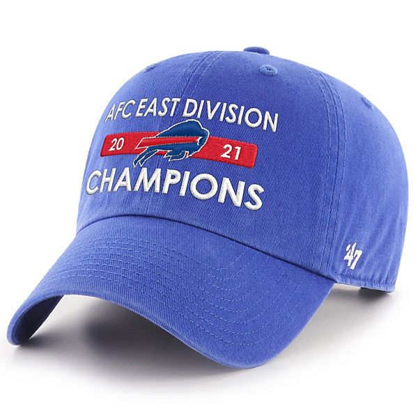 47 Brand Men's Red Buffalo Bills 2020 Afc East Division Champions Clean Up  Adjustable Hat - Macy's