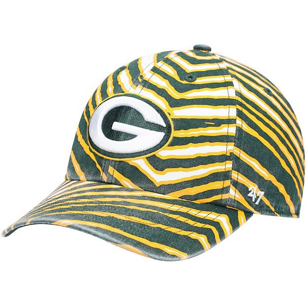 '47 Men's White Green Bay Packers Clean Up Adjustable Hat