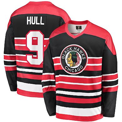 Men's Fanatics Branded Bobby Hull Red Chicago Blackhawks Premier Breakaway Retired Player Jersey