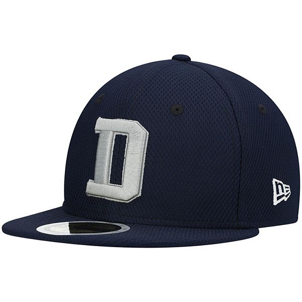 Dallas Cowboys New Era Youth Coach D 59FIFTY Fitted Hat - Navy