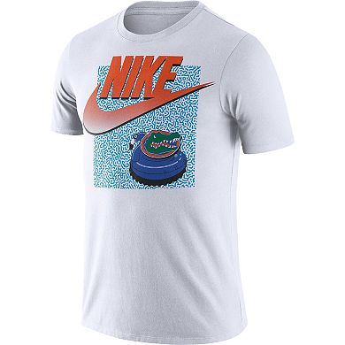 Men's Nike White Florida Gators Swoosh Spring Break T-Shirt
