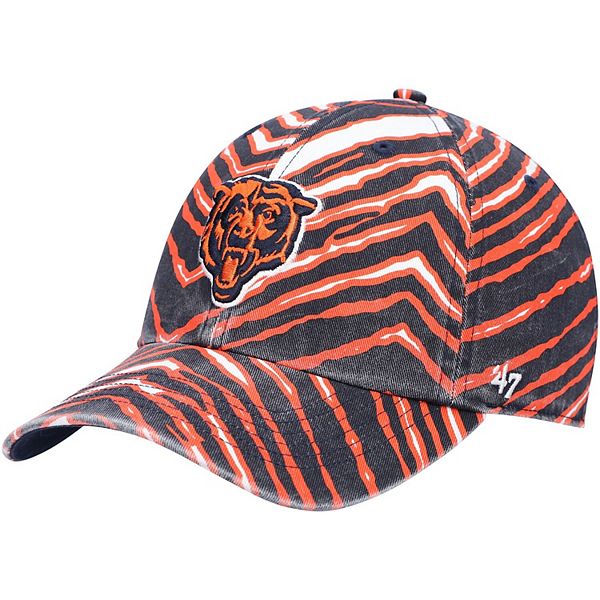 Men's '47 Navy Chicago Bears Zubaz Clean Up Adjustable Hat
