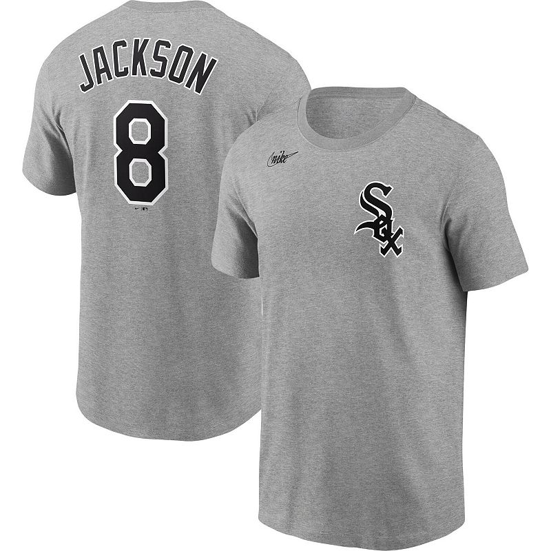 Mens Nike Bo Jackson Heathered Gray Chicago White Sox Cooperstown Collecti