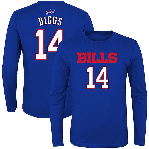 Stefon Diggs Buffalo Bills Nike Name & Number T-Shirt - Royal