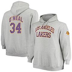 LA Lakers Basketball Gray Pullover Hoodie - Men's Size Medium & XL