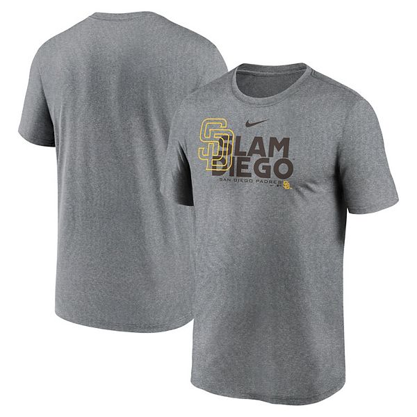 Men's Nike Heathered Charcoal San Diego Padres Local Rep Legend T-Shirt