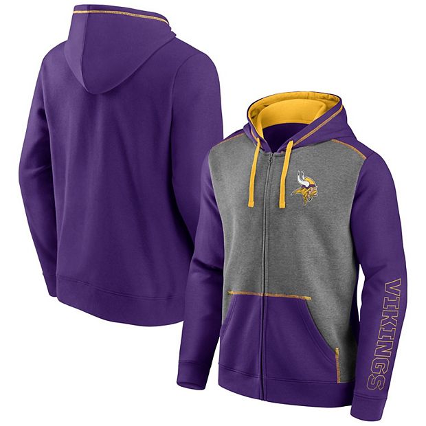 Men's Fanatics Branded Heathered Charcoal Minnesota Vikings Big