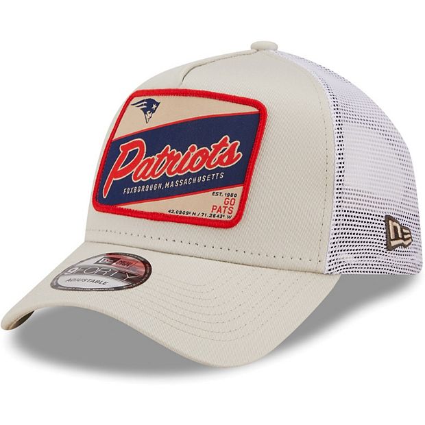 RARE! New Era 59Fifty NFL BUFFALO BILLS Retro Logo Fitted White Hat Cap  Size 7