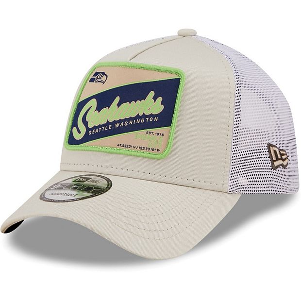 Seattle Mariners New Era Golfer Adjustable Hat - Khaki