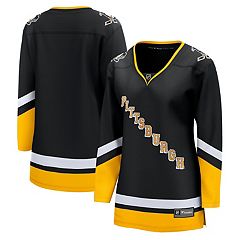 Outerstuff Pittsburgh Penguins Premier Home Team Jersey Black (Kids Size  4-7)