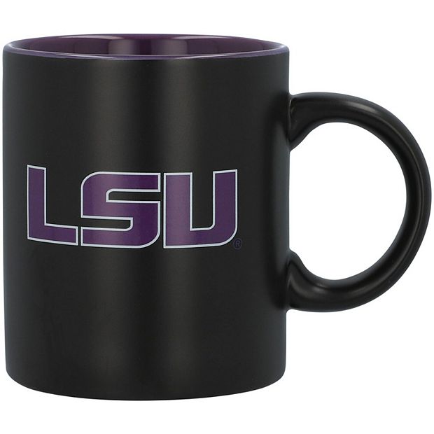 Matte Ceramic Coffee Mug, Tea Cup 14 oz, Dishwasher and Microwave Safe,  Purple