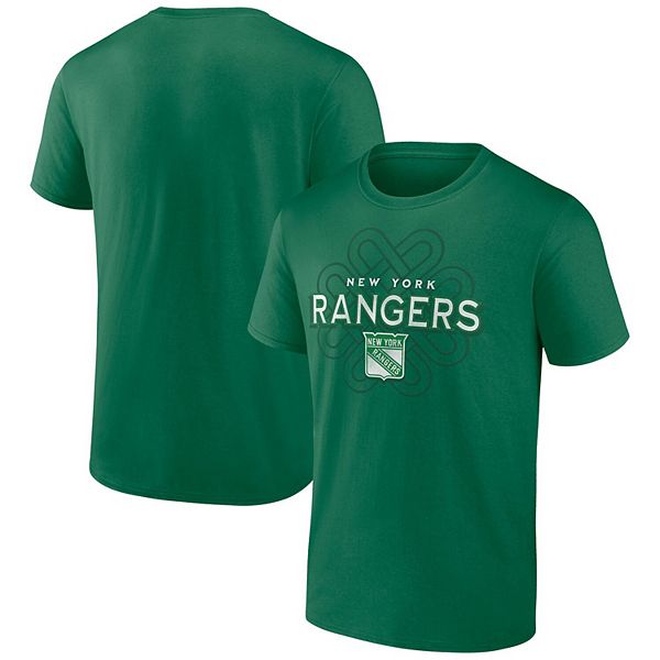 Men's Fanatics Branded Kelly Green New York Mets St. Patrick's Day Logo T- Shirt