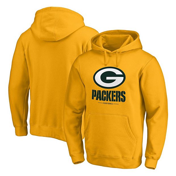 Green Bay Packers NFL Mens Bold Logo Hoodie