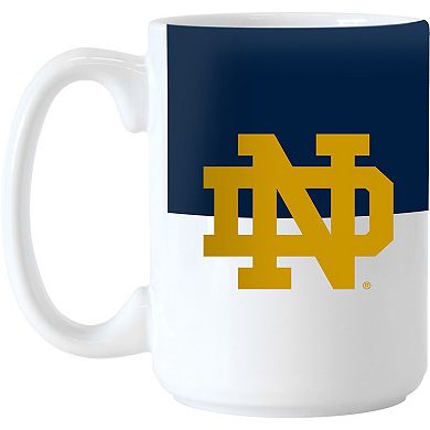 Notre Dame Fighting Irish 15oz. Colorblock Mug