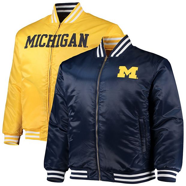 Michigan wolverines outlet men's winter jacket