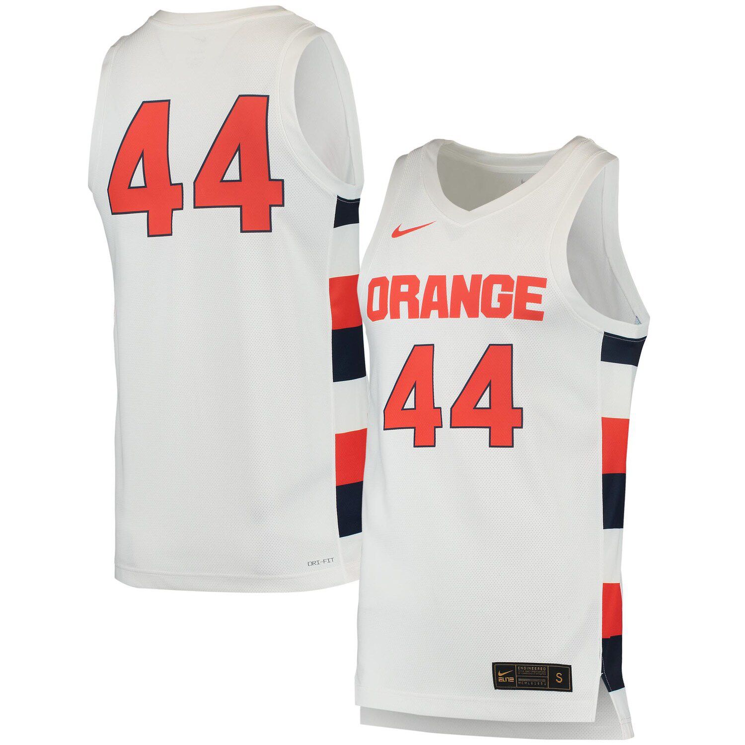 Men's Nike #1 Orange Boise State Broncos Retro Replica Basketball Jersey Size: Large