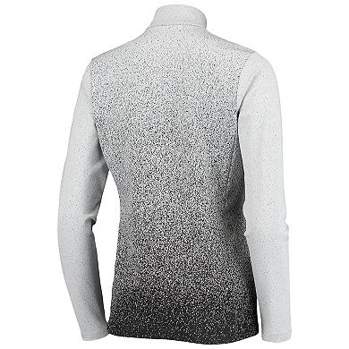 Women's Antigua White/Black Las Vegas Raiders Guide Full-Zip Jacket