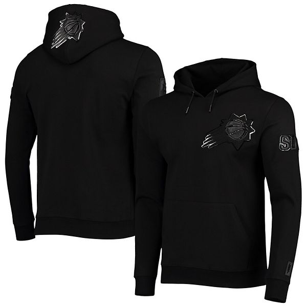 Men's Pro Standard Phoenix Suns Triple Black Gloss Pullover Hoodie