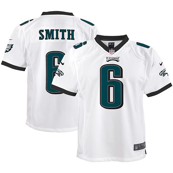 Youth Nike DeVonta Smith White Philadelphia Eagles Game Jersey