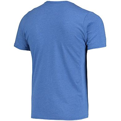 Men's Majestic Threads Aaron Donald Royal Los Angeles Rams Tri-Blend Player T-Shirt