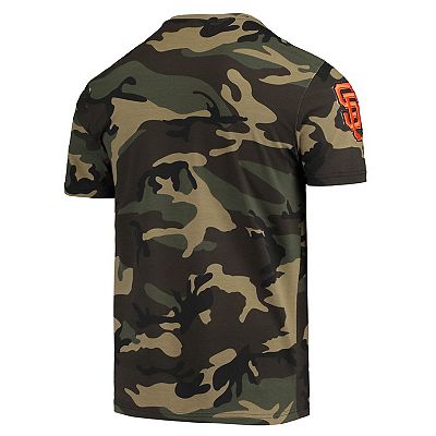 Men s Pro Standard Camo San Francisco Giants Team T Shirt