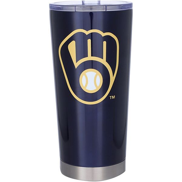 Milwaukee Brewers 20oz. Letterman Tumbler