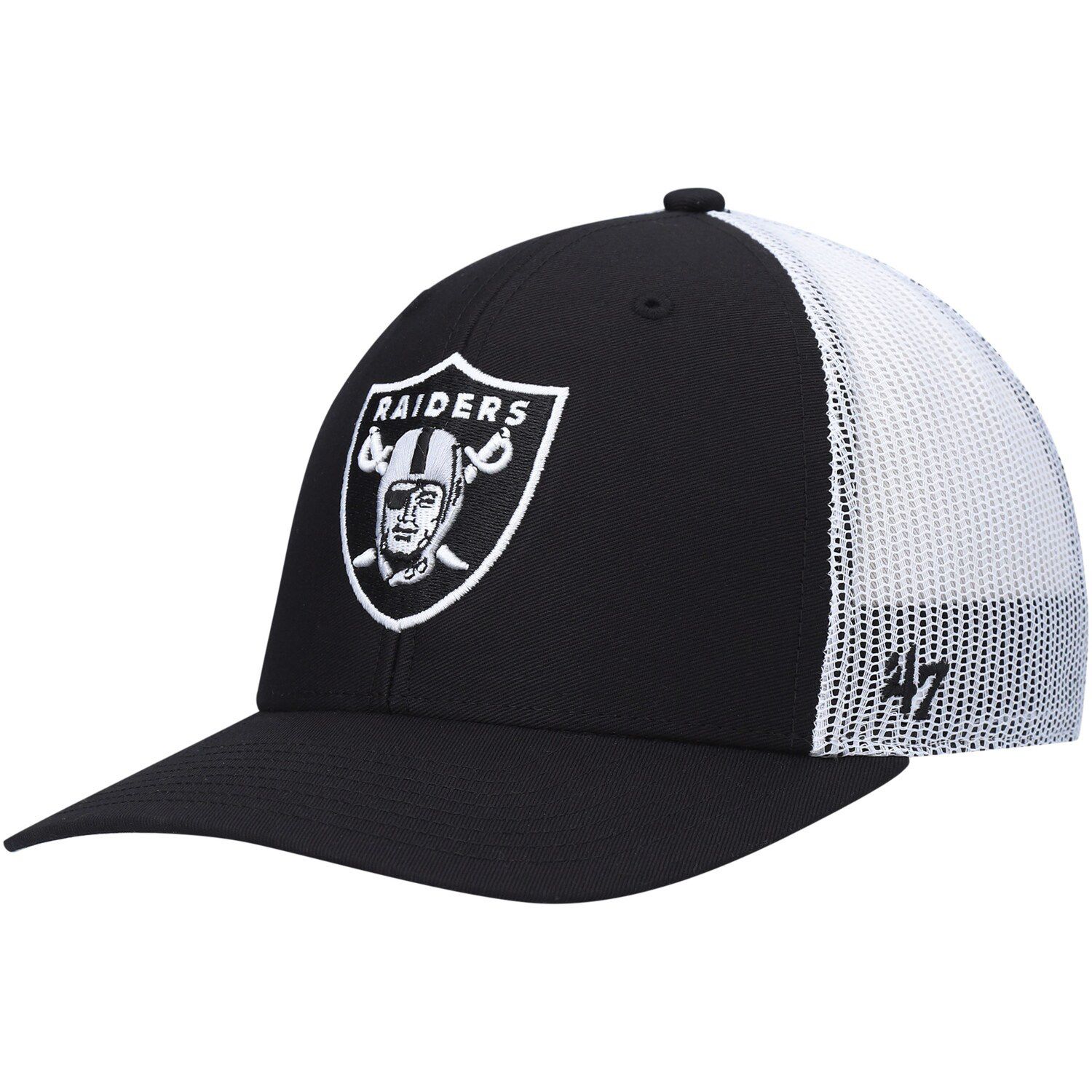 las vegas raiders trucker hat