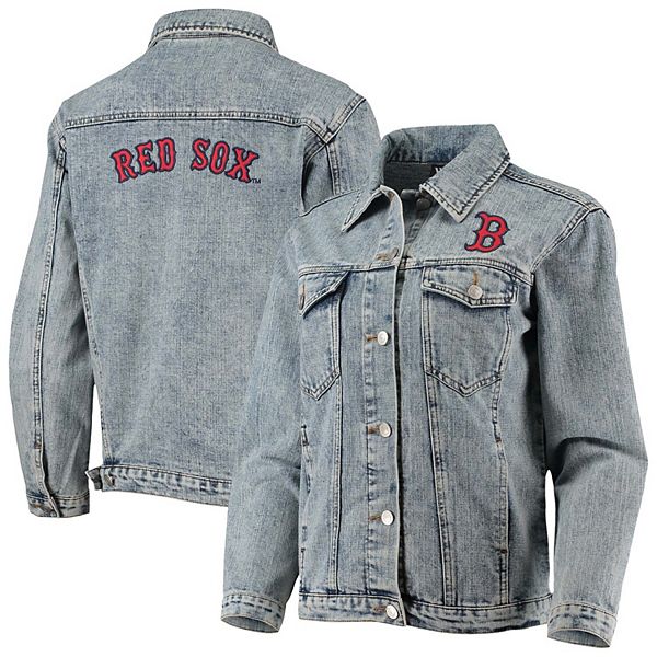 Red sox cheap denim jacket