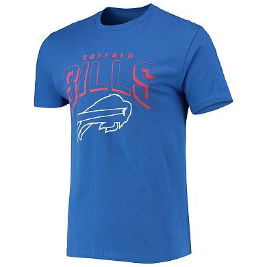 Men's Junk Food Royal Buffalo Bills Bold Logo T-Shirt