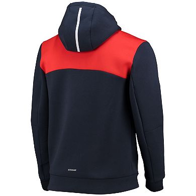 Men's adidas Navy Bayern Munich ZNE AEROREADY Full-Zip Hoodie Jacket