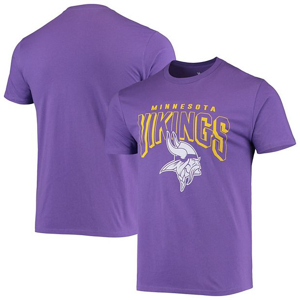 Men's Junk Food Purple Minnesota Vikings Bold Logo T-Shirt