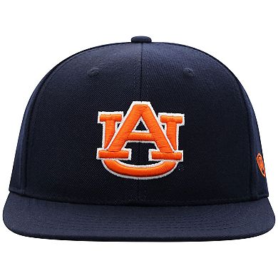Men's Top of the World Navy Auburn Tigers Team Color Fitted Hat