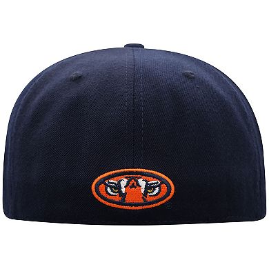 Men's Top of the World Navy Auburn Tigers Team Color Fitted Hat