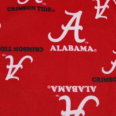 Alabama Crimson Tide Youth Crimson Team Logo Flannel Pajama Pants