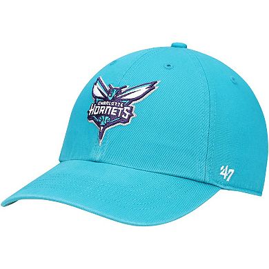 Men's '47 Teal Charlotte Hornets Team Franchise Fitted Hat