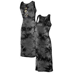 Girls Infant Black/Gold New Orleans Saints Heart to Heart Jersey Tri-Blend  Dress