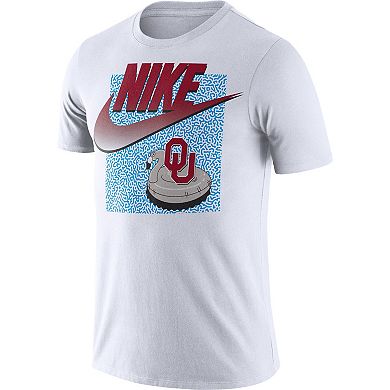 Men's Nike White Oklahoma Sooners Swoosh Spring Break T-Shirt