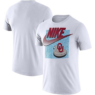 Men's Nike White Oklahoma Sooners Swoosh Spring Break T-Shirt