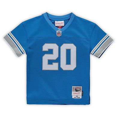 Preschool Mitchell & Ness Barry Sanders Blue Detroit Lions 1996 Retired Legacy Jersey