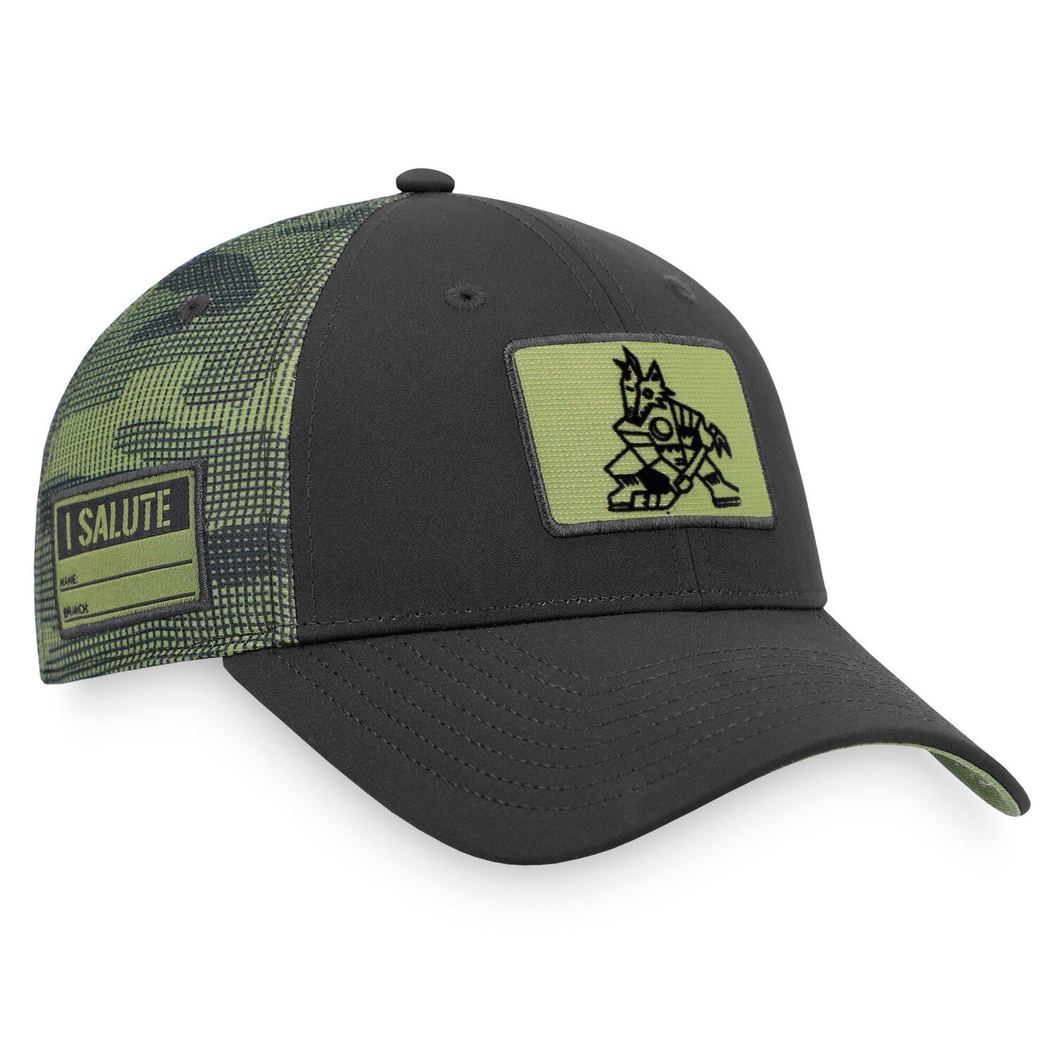 arizona coyotes camo hat