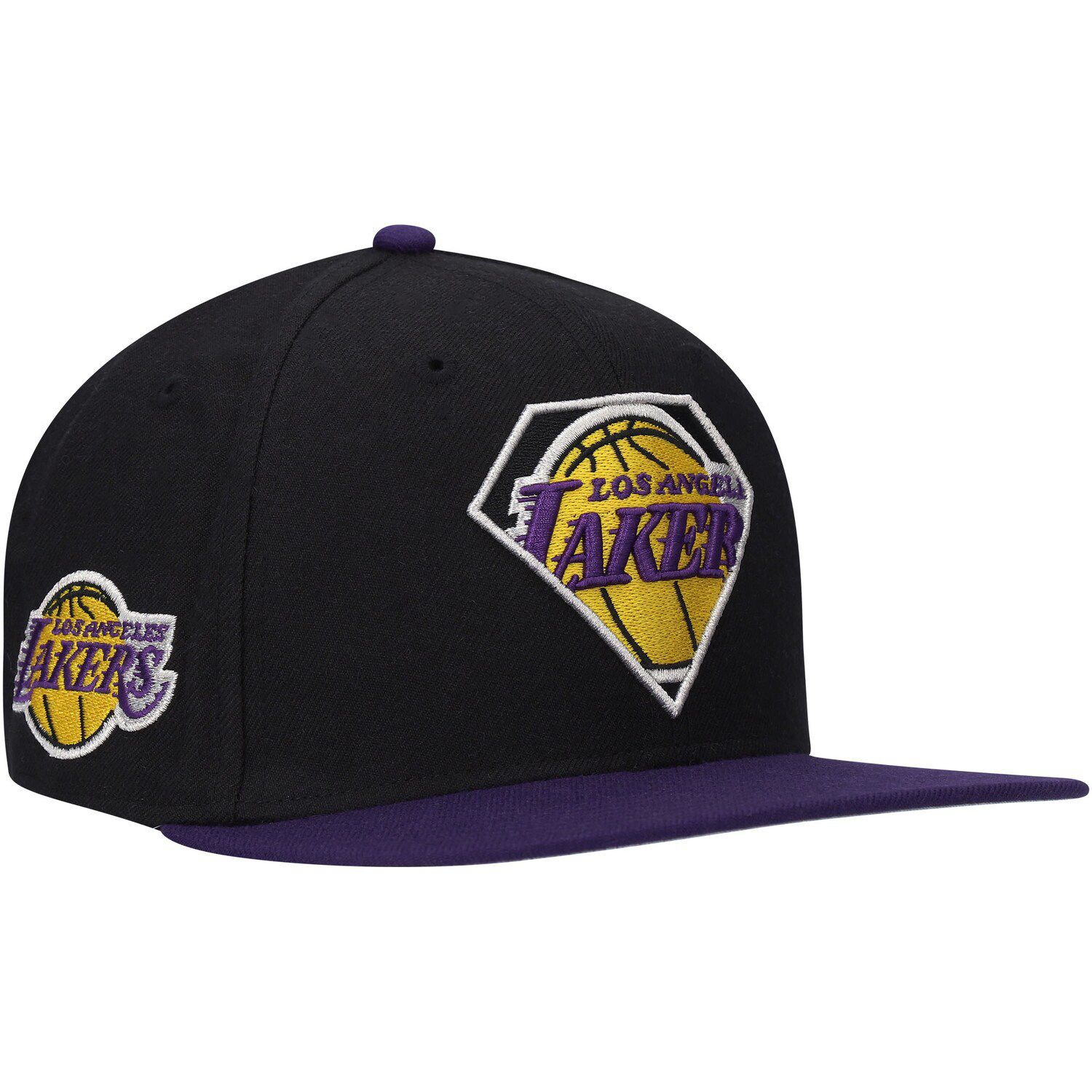 Men's New Era Purple Los Angeles Lakers 2021 NBA Tip-Off Team Color 59FIFTY Fitted Hat