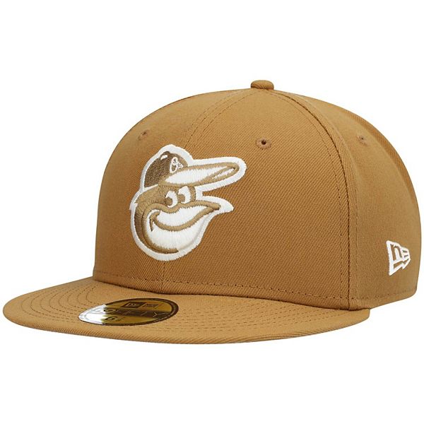 Boston Red Sox New Era Wheat 59FIFTY Fitted Hat - Tan