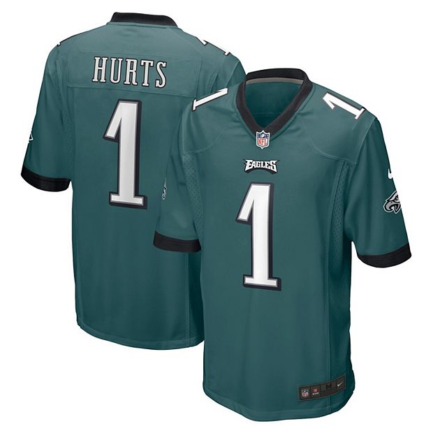 Men's Nike Jalen Hurts Midnight Green Philadelphia Eagles Team Game Jersey