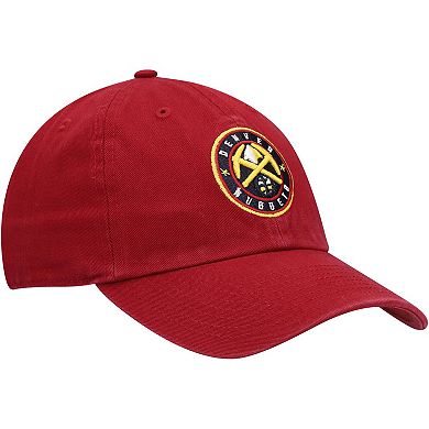Men's '47 Red Denver Nuggets Team Clean Up Adjustable Hat