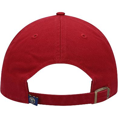 Men's '47 Red Denver Nuggets Team Clean Up Adjustable Hat
